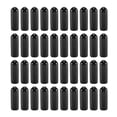 thumbnail image 2 of 600Pcs Rubber End Caps 4Mm ID PVC Round Tube Bolt Cap Cover Screw Thread Protectors Black, 2 of 10