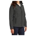 thumbnail image 4 of Yellow Rooster Women's Core Soft Shell Jacket Black Charcoal Heather XS, 4 of 6