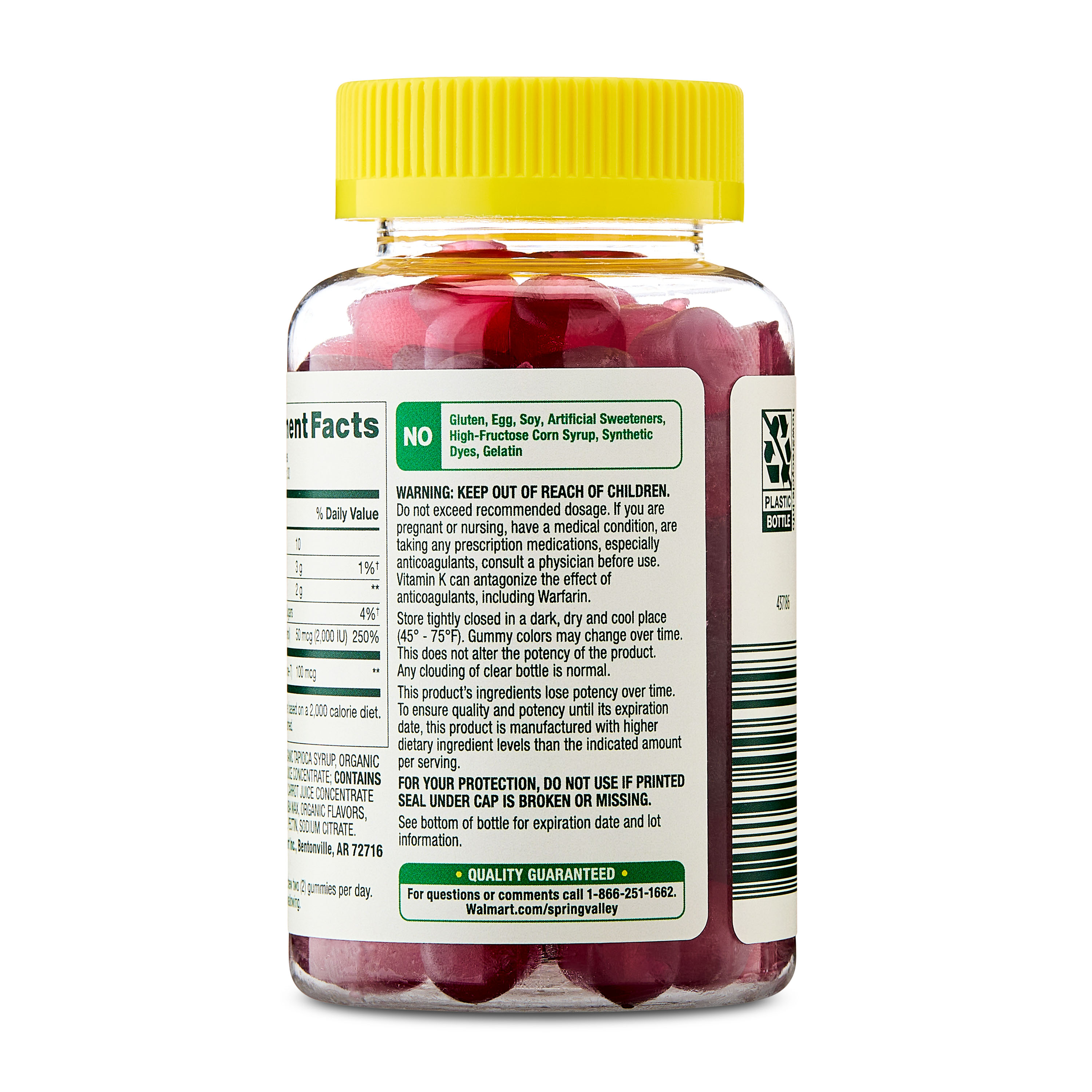Spring Valley Vitamin K2 + D3 Mixed Berry Gummies photo 8