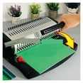 thumbnail image 3 of Comb Binding Machine Manual Rubber Ring Clip 24 Hole Binding Machine A4 Paper Document Punching Machine, 3 of 5
