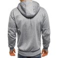 thumbnail image 3 of Faithtur Men's Pullover Zipper Outer Wear Jacket Leisure Full Warm Top, 3 of 5