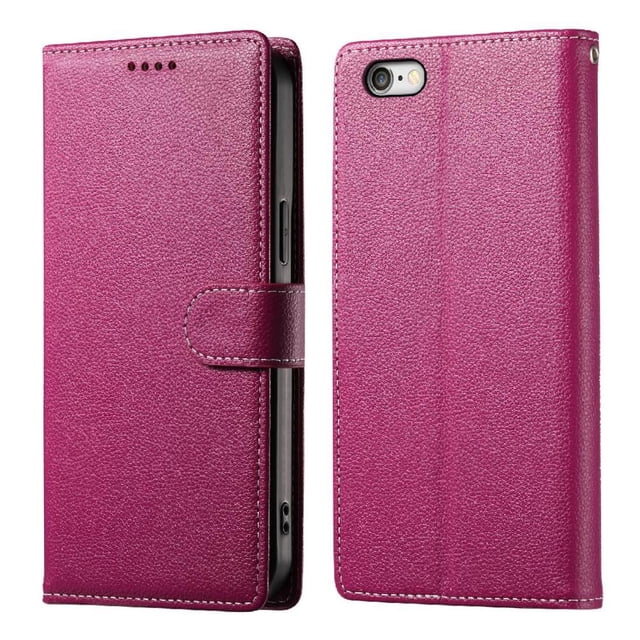 Funda para FOXDOCK iPhone 7 Plus/8 Plus – Cuero Premium, 3 ranuras para tarjetas, Protección contra impactos