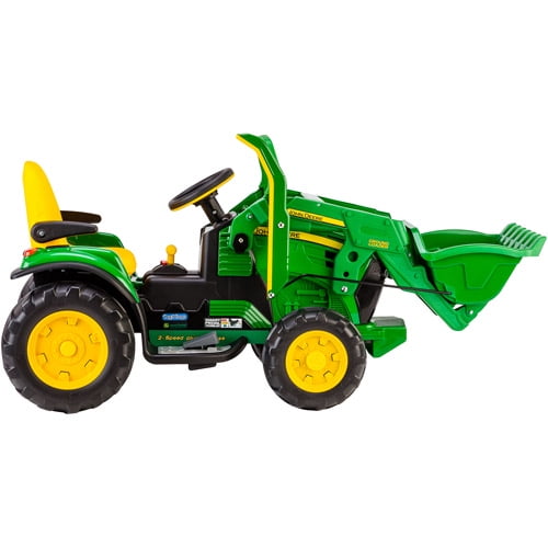 john deere 12v ride on tractor