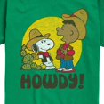 thumbnail image 3 of Peanuts - Franklin And Snoopy Howdy - Toddler & Youth Short Sleeve Graphic T-Shirt, 3 of 6
