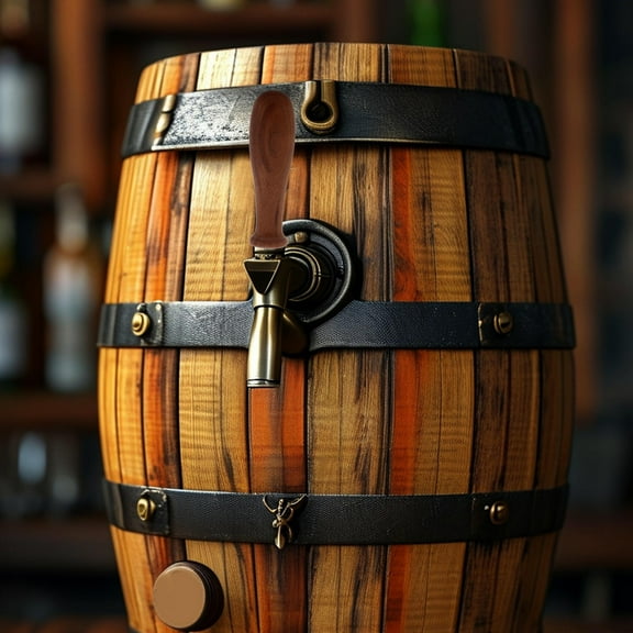 Supvox Wooden Beer Faucet Handle Classic Tap Handle for Kegs Coffee Wood 1Pcs