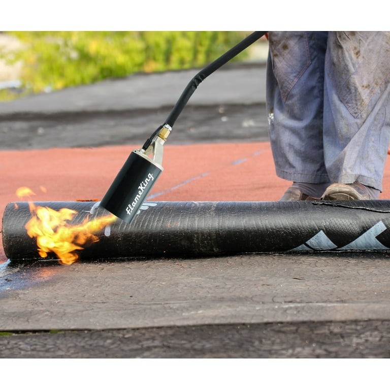 Flame King Propane Torch Kit, Gas Cylinder Ignition, Heavy Duty