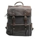 thumbnail image 1 of Prettyia Retro Canvas Leather Bag escolar Bolsa de viaje gris Sunnimix Bolsos de lona sobre hombros, 1 of 8
