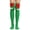 Green, variant on HIOK Party Knee High Socks Striped Witch Long Socks for Women Girls Cosplay Party Dress up Funny Novelty Gifts(2 Pairs)