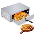 thumbnail image 1 of Eastvita 1300W Electric Countertop Commercial Pizza Oven - Stainless Steel/Easy - Clean Crumb Tray/Fits Up to 16-Inch Pizzas for Kitchen/Commercial Use, 1 of 6