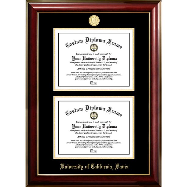 OCM Diploma Frame University of California Davis Aggie Displays