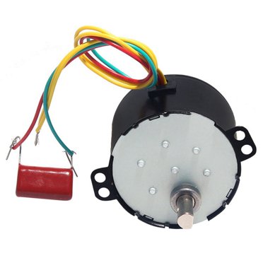 Moteur Synchrone AC24V 1.4-1.7 RPM - Axe D - 4W - Marque Uxcell - Neuf