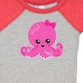 thumbnail image 4 of Inktastic Cute Octopus, Little Octopus, Baby Octopus, Hearts Girls Baby Bodysuit, 4 of 5