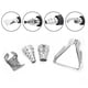thumbnail image 3 of Kit de pistola de aire caliente 4 Uds boquillas de calor accesorios eléctricos ANGGREK  Otros, 3 of 8