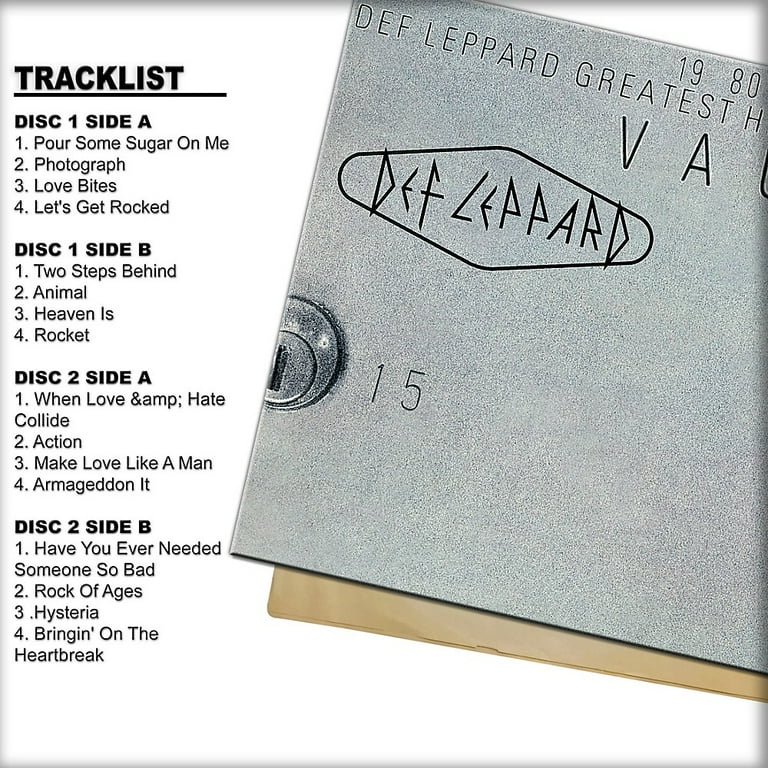DEF LEPPARD / VAULT バンドスコア VAULT: DEF LEPPARD GREATEST