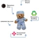 thumbnail image 3 of Peluche con forma de osito de peluche médico y enfermero personalizado, 28 cm, 3 of 6