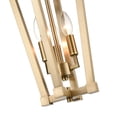 thumbnail image 3 of 9123-MG-Millennium Lighting-3 Light Pendant-19 Inches Tall and 9 Inches Wide-Modern Gold Finish    -Traditional Installation, 3 of 6
