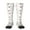 2 Black-2, variant on Heart Panda Print Thigh High Socks Extra Long Stretchy Sock Women Over Knee High Opaque Stocking Daily Wear
