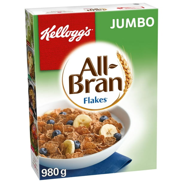 Céréales Kellogg's All-Bran Flakes, 980 g