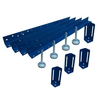 Workbenches: Kreg Work Benches 29 in. x 35 in. Standard Leg Set, Blue KBS1000