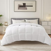 YEXJ Comforter Duvet Insert All Season Down Alternative Comforter with Corner Tabs, King Size, 102" x 90"