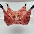 thumbnail image 5 of Pequeña jaula para mascotas Hamaca Guinea Pig Cama Colgante Hamaca Suave Cálido Pequeños Animales Housestyle1, 5 of 5