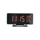 thumbnail image 1 of Reloj de Alarma Digital Reloj Electrónico Digital Pantalla Led Reloj Electrónico Estéreo Pantalla Digital Snooze Reloj de Alarma 12/24H Pantalla de Temperatura de Conmutación Versión Enchufe Reloj de, 1 of 6