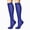 S007-Blue, variant on NOLDARES 15-20mmHg Compression Socks for Women & Men 1 Pairs Cute Knee High Socks Support for Running, Travel, Nurse, Pregnancy(S007-Blue)