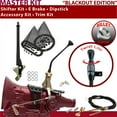thumbnail image 1 of American Shifter  700R4 Shifter Kit Black 10 in. E Brake Cable Clevis Trim Kit Dipstick for EF95A, 1 of 1