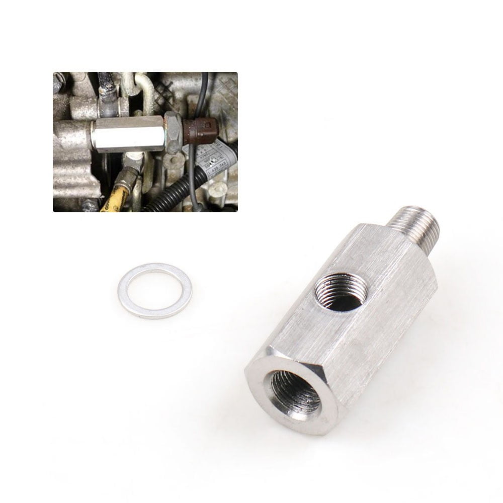 1/8" BSPT Fitting Turbo Oil Feed Adapter For Honda Practical Universal Tool Kit