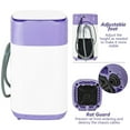 thumbnail image 5 of Spaco 8lbs Portable Fully Automatic Washing Machine with Drain Pump-Purple, Washer Spinner Portable Washing Machine, 5 of 11