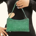 thumbnail image 5 of LQCrafK Women Evening Bags Rhinestone Clutch Purse Sparkly Cocktail Party Mini Handbag Cross Body Hobo Bag, 5 of 6