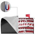 thumbnail image 2 of USA Flag Retro Mailbox Covers Magnetic Letter Post Box Cover Mail Wraps Garden Decorations Large Size 25.5 X 21 in, 2 of 6