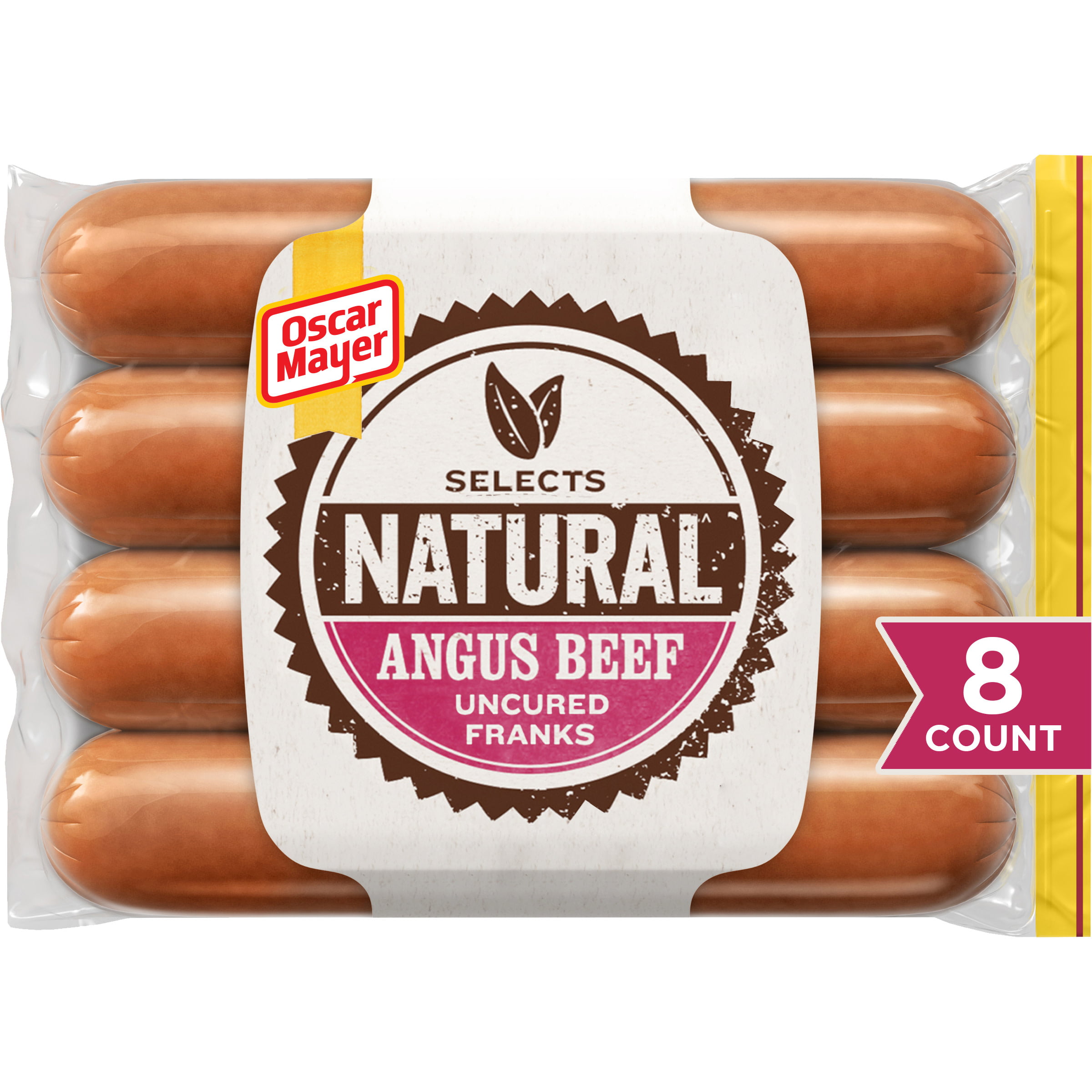 Oscar Mayer Natural Selects Angus Beef Uncured Beef Franks 