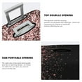 thumbnail image 5 of Naloa Rose Gold Glitter1 Elastic Suitcase Protector, Travel Suitcase Protector Cover Fits 18-32in Suitcase - Large, 5 of 9