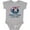 AC-Heather Grey, variant on Inktastic Mamaw and Papaw Love Me Boys Baby Bodysuit