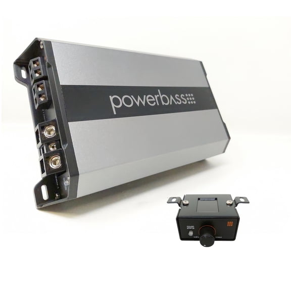 PowerBass PBM-500.1 - 500Watt x 1 (2 ohm) Mono Mini Amplifier