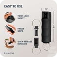 thumbnail image 6 of SABRE Pepper Spray with Quick Release Keychain, Black, 1 Count, Pocket Pepper Sprays, 6 of 10