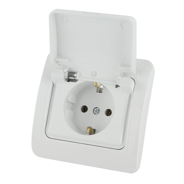 RV Receptacle,16A 250V Power Outlet Camper Receptacle Power Outlet Box Crafted with Care