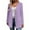 Purple, variant on Womens Open Front Long Sleeve Cardigan Wave Textured Knit Casual Light Sweater Coat With Pockets For Fall Winter Daily Office Wear