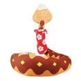 thumbnail image 4 of Cartoon Plush Toy Animal Stuffed Doll Cute Anime Characters Figure for Fans Collectible Kids Birthday Gift, 4 of 4