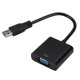 thumbnail image 1 of Laptop USB3.0 A VGA Adaptador USB A VGA Tarjeta de Video externa VGA Converter Para PC Portátil de Escritorio para Monitorear el proyector, 1 of 6