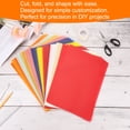 thumbnail image 4 of Uxcell Colored Vellum Paper, 40 Sheet Orange Yellow Transparency 8.5 x 11 Printable Vellum Paper, Translucent Sheets for Invitations, 4 of 7