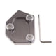 thumbnail image 5 of Almohadilla de extensión de de placa de caballete lateral para /X 14-15 titanio Cola Placa de extensión de pata de cabra, 5 of 7