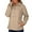 Winter jackets for men clearance-Khaki, variant on Fall Coats Plus Size Women's Solid Rain Jacket Waterproof Windproof Outdoor Jackets Hooded Raincoat Half Zip with Pockets