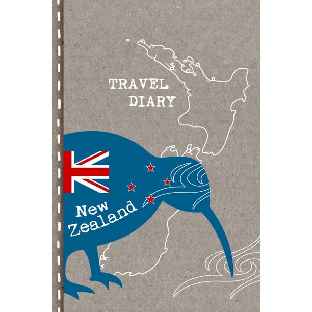 New Zealand Travel Diary Journal to Write in Farewell, or Emigrating Gift Book for