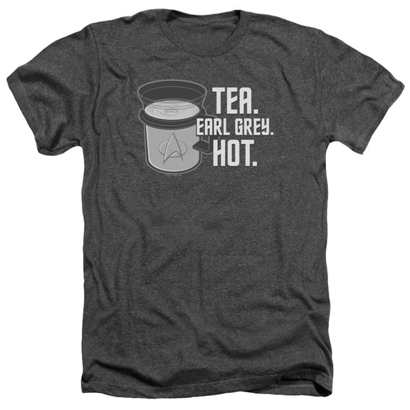 Star Trek - Earl Grey - Heather Short Sleeve Shirt - XX-Large