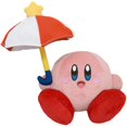 thumbnail image 1 of Peluche Little Buddy Kirby Adventure All Star de 7 cm con paraguas, 1 of 3