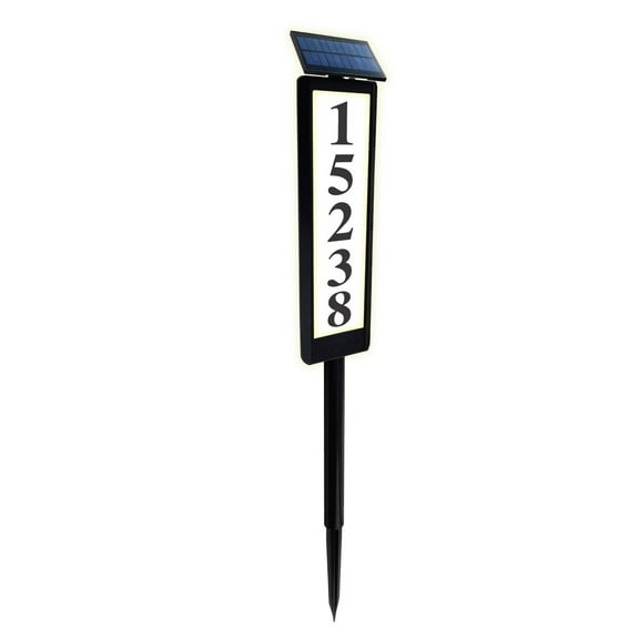 Sensor Brite® Solar Powered Address Light