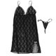 thumbnail image 2 of De Dormir Pijamas Ropa Interior De Encaje De Noche para Mujeres METRO Hugo Ropa de noche de Encaje, 2 of 9