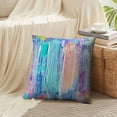 thumbnail image 4 of LALILO Throw Pillow Covers Acrylic Art Acrylic Canvas Color Cushion Cover 18" x 18", 4117 Pack, 4 of 6